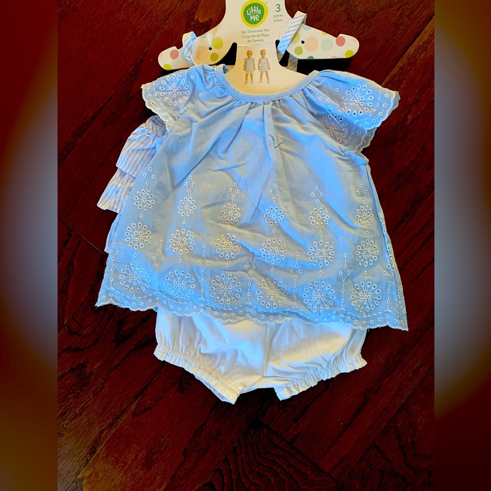 NWT Little Me 3 Piece Set
